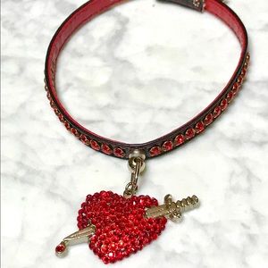 Ruby Heartbreaker Choker
